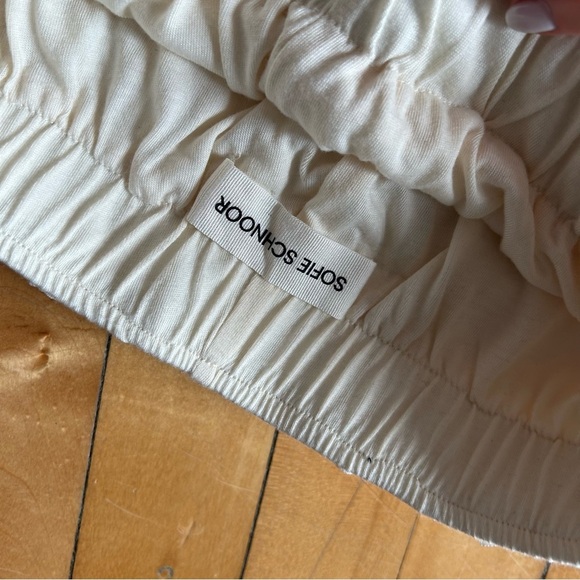 Sofie Schnoor Sz S Knickers Ruffle Lace Romantic Off White Short - Picture 6 of 12